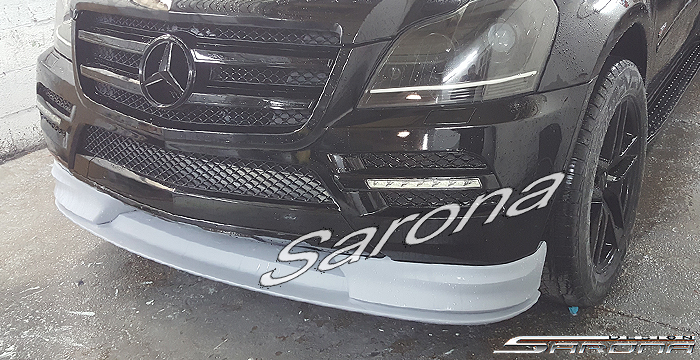Custom Mercedes GL  SUV/SAV/Crossover Front Lip/Splitter (2006 - 2012) - $790.00 (Part #MB-056-FA)